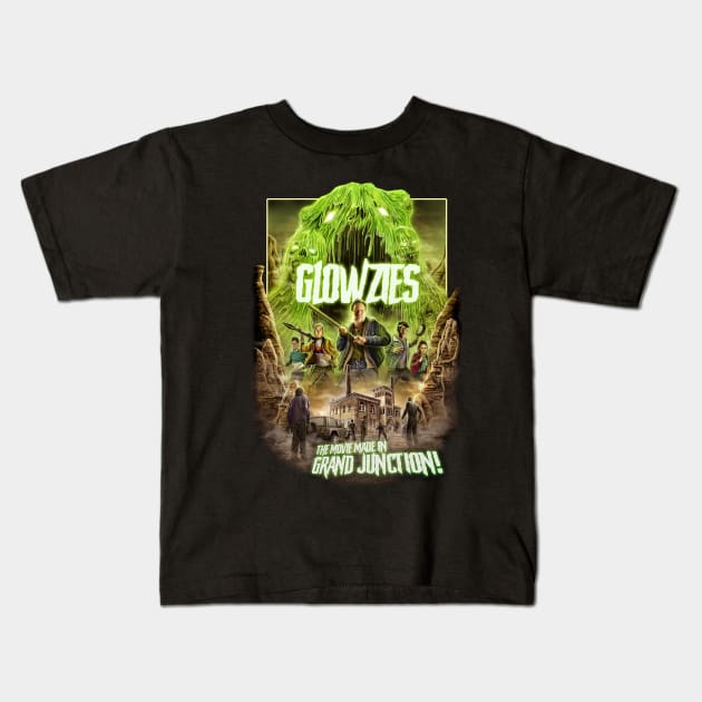 Glowzies - made in Grand Junction Kids T-Shirt by Photonic Media